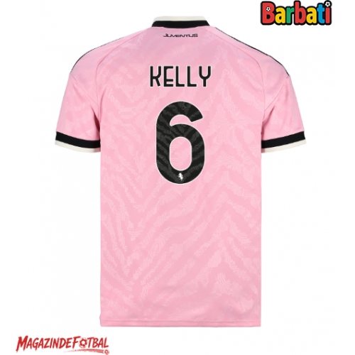 Juventus Lloyd Kelly #6 Tricou Fotbal Replică 2026-27 Barbati Deplasare Juventus Lloyd Kelly #6 Tricou Fotbal Replică 2026-27 Barbati Deplasare